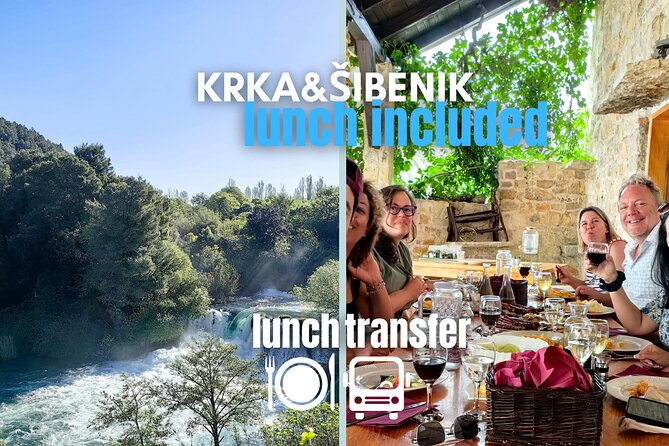 Krka waterfalls from Split - transfer and lunch INCLUDED - Krka National Park: Skradinski Buk, travertine cascades, and real walking time