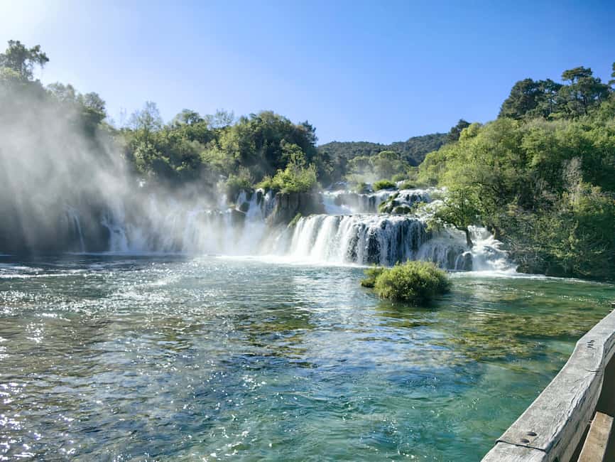 Krka waterfalls tour with lunch from Split - Entering Krka National Park: your 2 hours of walking time