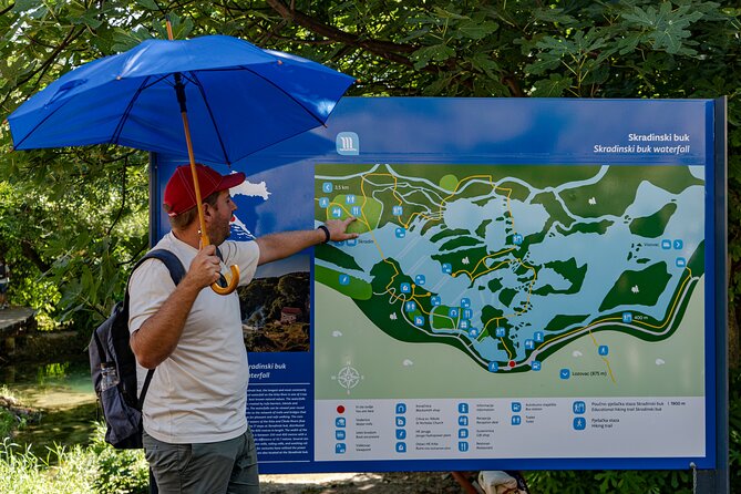 Krka Waterfalls Tour with Wine and Olive Oil Tasting - Skradin after the boat ride: 2 hours to reset by the Krka river