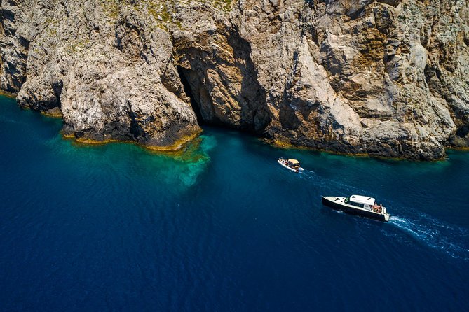 Luxury Boat - Blue Cave From Split Island-Hopping Full-Day Cruise, Hvar, Vis - Hvar Town From Tvrdava Fortica: Views and Free Time