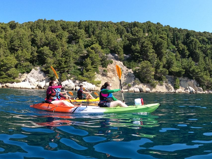 Morning Split Sea Kayaking Tour - Swimming and snorkeling stop: what it feels like once you’re in the water