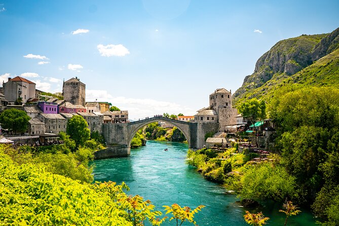 Mostar and Herzegovina Tour with Kravica Waterfall from Split & Trogir - Počitelj, the Bazar Kujundziluk Streets, and the Mosque Stop