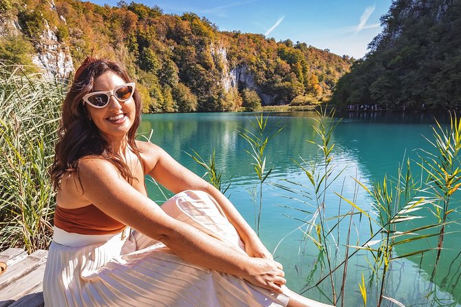 National Park Plitvice Lakes from Split - Entering Plitvice: trails, ferns, and those big wooden-bridge views