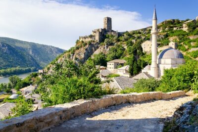 Nature and culture of Mostar, Bosnia & Herzegovina - Private trip - Počitelj’s stone cliff town and fortress views over Neretva