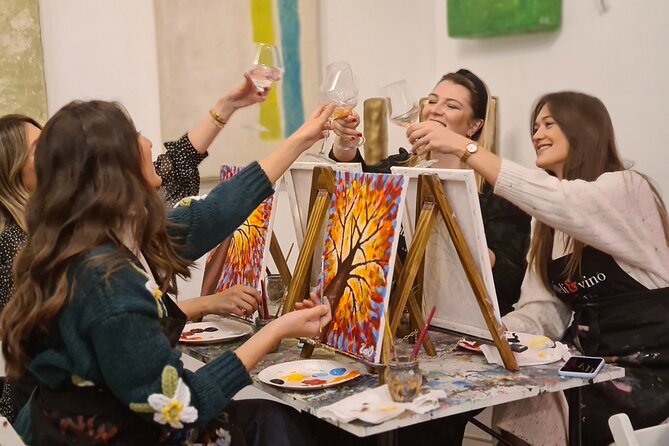 Painting party at Art Bottega - Paint & Wine Studio in Split - Key things that make Art Bottega special