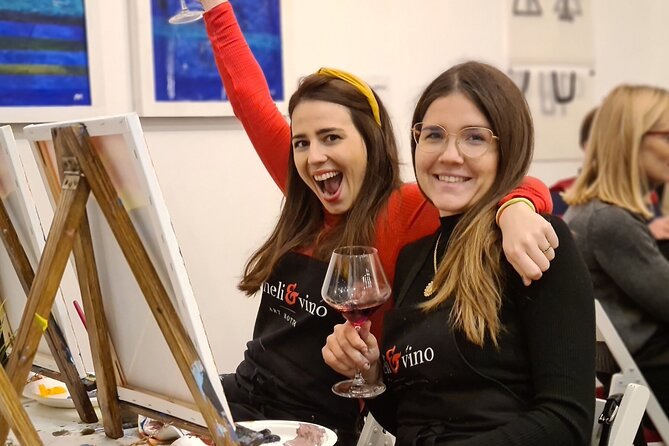 Painting party at Art Bottega - Paint & Wine Studio in Split - Art Bottega in Split: a creative night out, not an art test