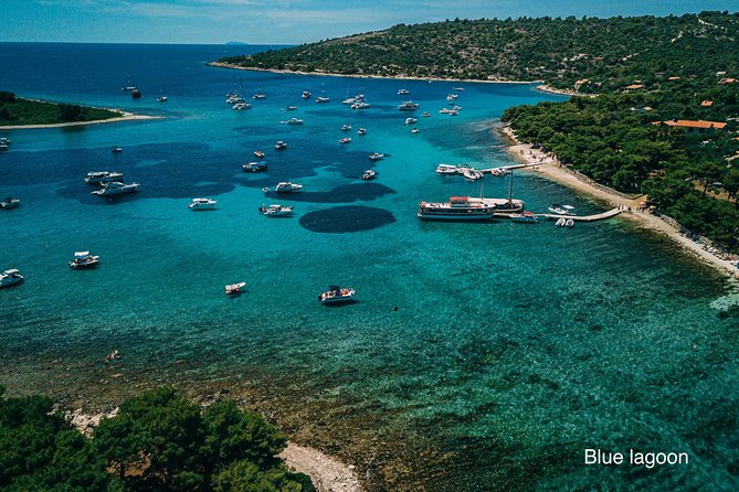 Private 3 islands Tour With Speed boat to Blue Lagoon and Solta from Split or Trogir - Stop 2: Veliki Drvenik—hidden coves and brief nature time