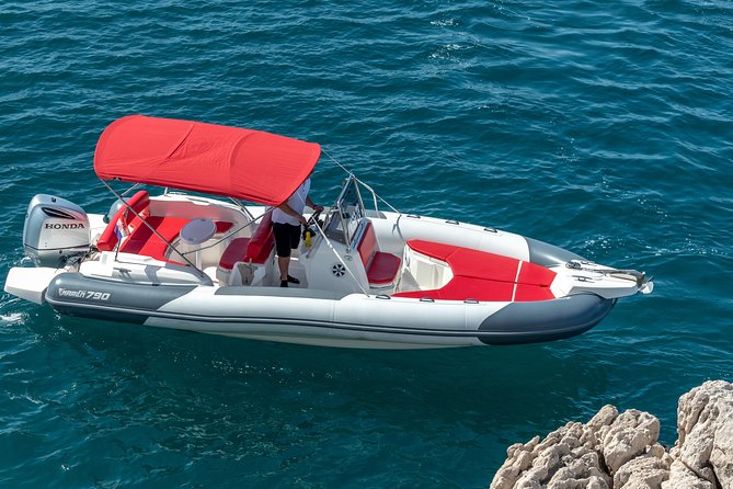 Private Blue Lagoon and island Solta speedboat tour - FULL DAY - Necujam snorkeling: the wreck-style stop that ups the wow factor