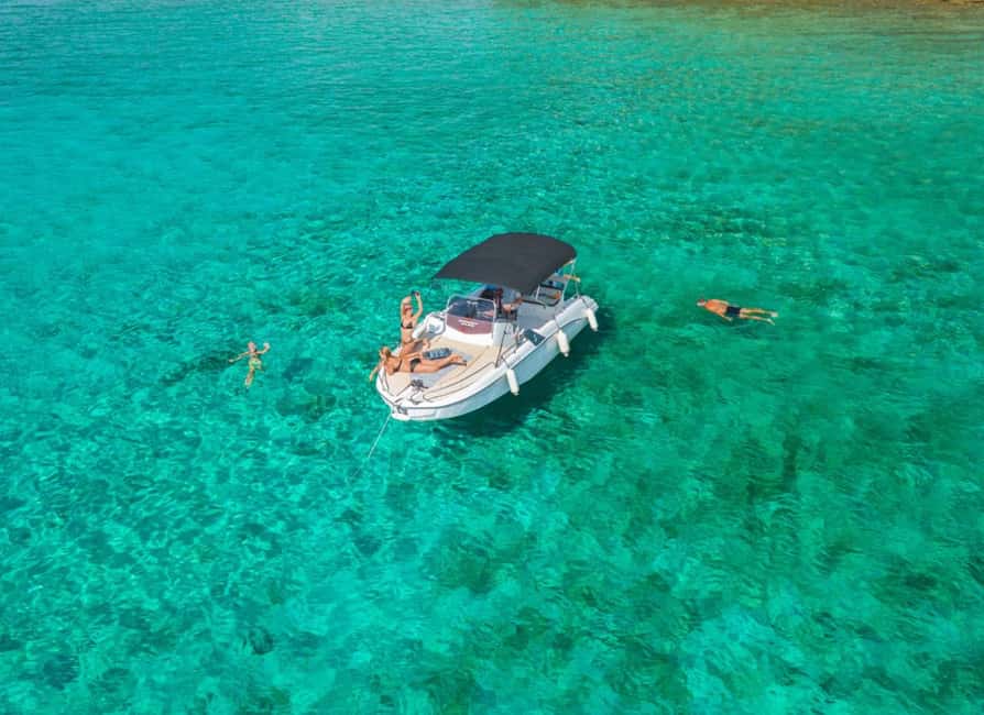 Private Boat Tour with Customized Itinerary from Split - Blue Lagoon time near Split: your one-hour water fix
