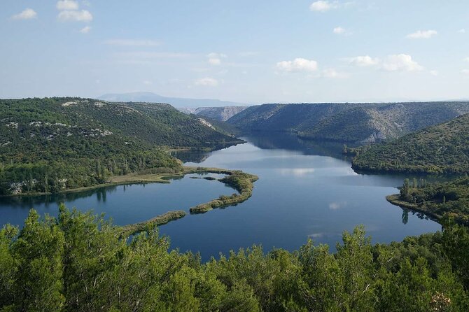 Private day tour to Krka Waterfalls, Primosten & Trogir - Krka National Park Waterfalls: The Stroll, the Stairs, and the Swim Rule