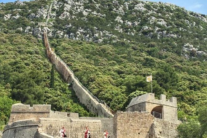 Private Full-day Dubrovnik and Ston Tour from Split - Walls of Ston: the fortification stop that sets the tone