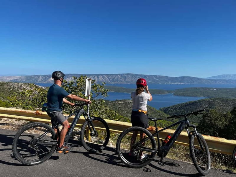 Private Hvar Island E-Bike Tour - The organic-wine and winery moment: a nice extra (not the whole story)