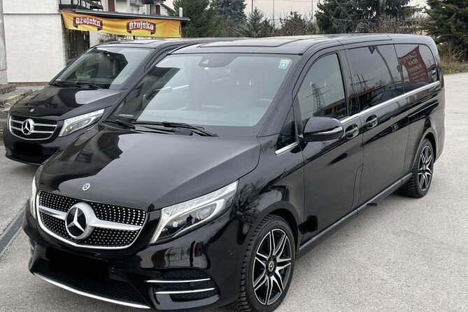 Private Transfer from Split Airport to Split City Center - Meeting your driver inside Split Airport arrivals (SPU)