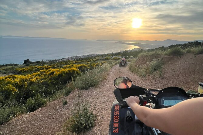 Quad Biking Off Road Tour starting 10 minutes drive from Split - Podstrana Mountain Top: The Views Over Split and Far-Out Islands