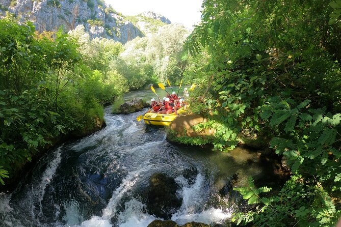 Rafting Cetina River Half Day Trip - The Banana-Energy Bar Stop: Small Break, Big Relief