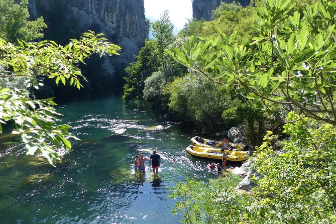Rafting Experience in the Canyon of the River Cetina - Getting to Luka Rafting: Split transfer vs canyon start