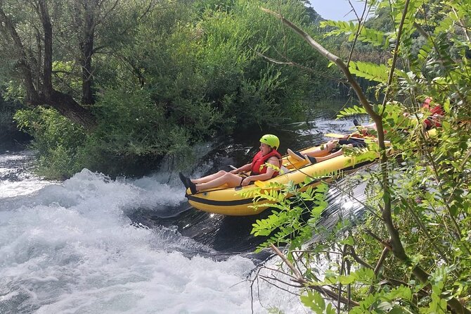 Rafting on Cetina River Standard Route - The included breaks: drinks, sweets, and snacks that keep energy up