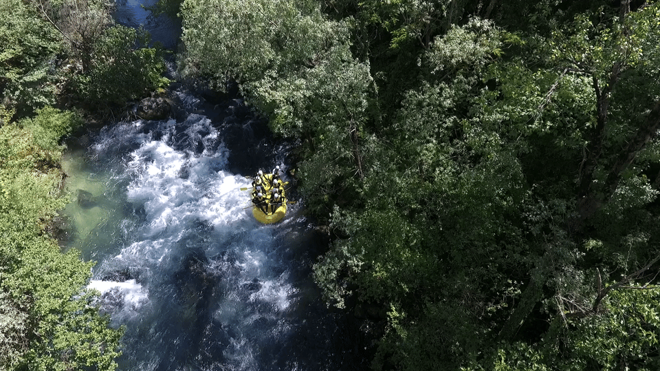 Rafting on the Cetina river - Canyon scenery you can actually enjoy between splashes