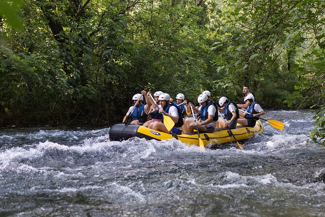 Rafting with cave exploring & cliff jumping |Go Pro 12| - From Split Pickup to Cetina Rapids: How the Day Actually Flows