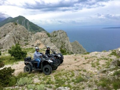 Split: ATV Quad Tour with Waterfall Swimming with Picnic - Kostanje safety briefing and the automatic ATV advantage