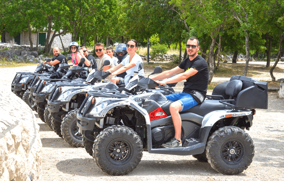Split: ATV Quad Tour with Waterfall Swimming with Picnic - Ostrvica to Smolonje: viewpoints, villages, and the photostop moments