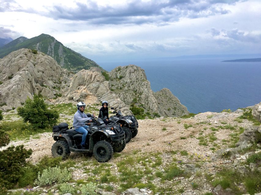 Split: ATV Quad Tour with Waterfall Swimming with Picnic - Kostanje safety briefing and the automatic ATV advantage