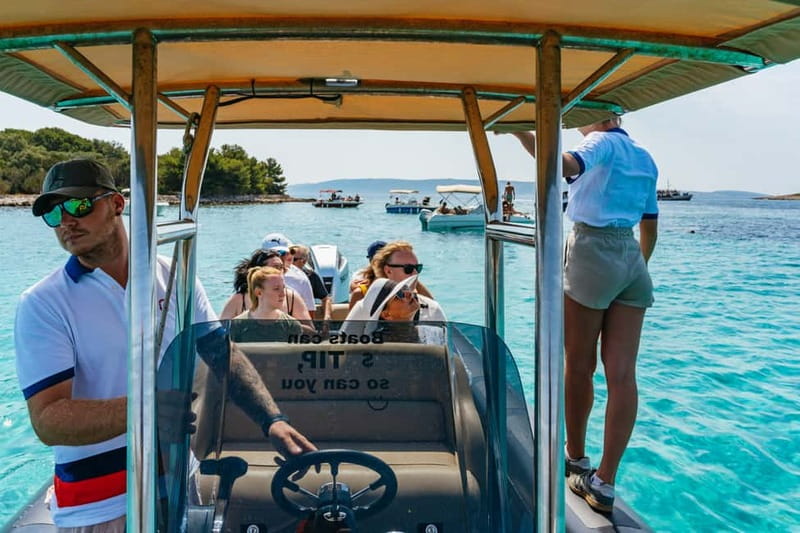 Split: Blue Lagoon & 3 Islands Speedboat Tour - Šolta and Maslinica: A Quiet Island Reset for 45 Minutes