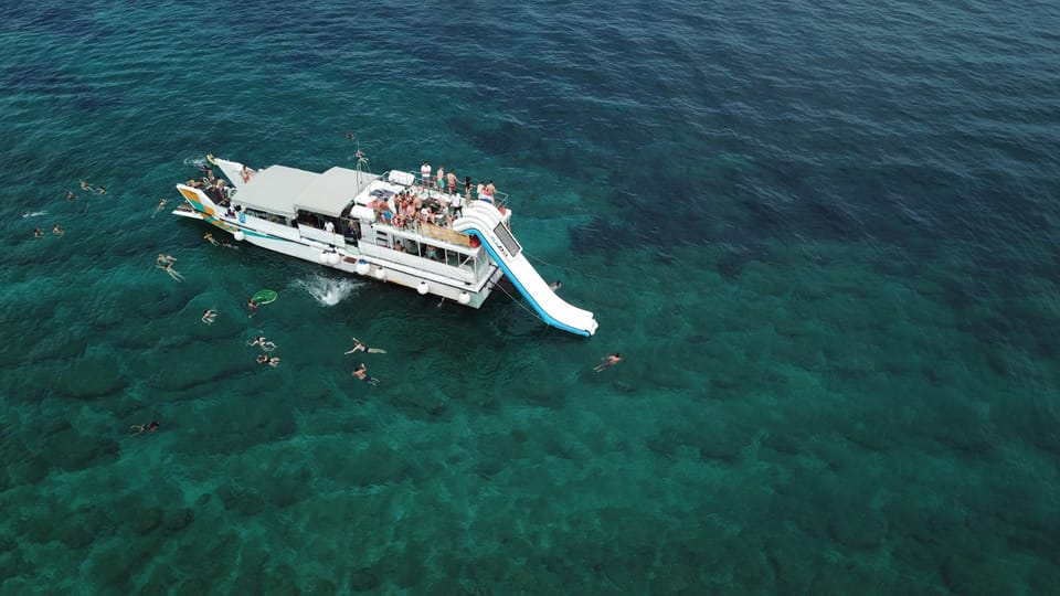Split: Blue Lagoon, 3Islands, Boat Trip, Mediterranean lunch - Onboard comfort: shade, sundeck, and the little extras that matter