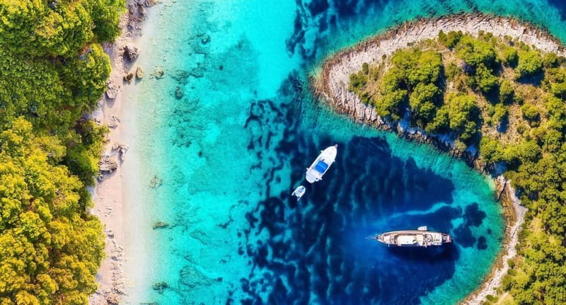Split: Blue Lagoon and 3 Islands Tour - Meeting at Church Convent sv.Frane and How the Day Feels