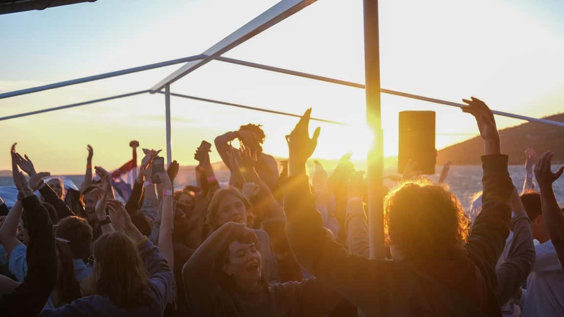 Split: Blue Lagoon Boat Party with DJs, Shots & After Party - Priority afterparty: keep the night going in Split