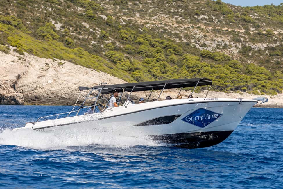 Split Boat Trip Half-Day: Blue Lagoon, Trogir & Čiovo - Speedboat check-in on Split’s Riva (then right into the fun)