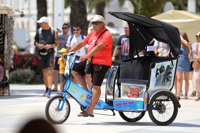 Split by Private Electric Rickshaw - Palace & Hidden Gems - How a private electric rickshaw makes Split easier
