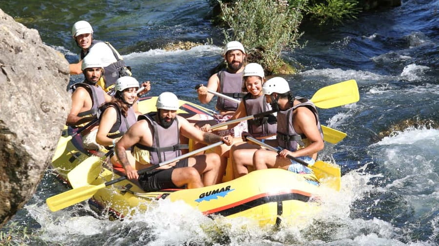 Split: Cetina River Rafting Tour with Instructor - The On-Water Portion: 3 Hours Down the Cetina with Rapids, Falls, and Green Woods