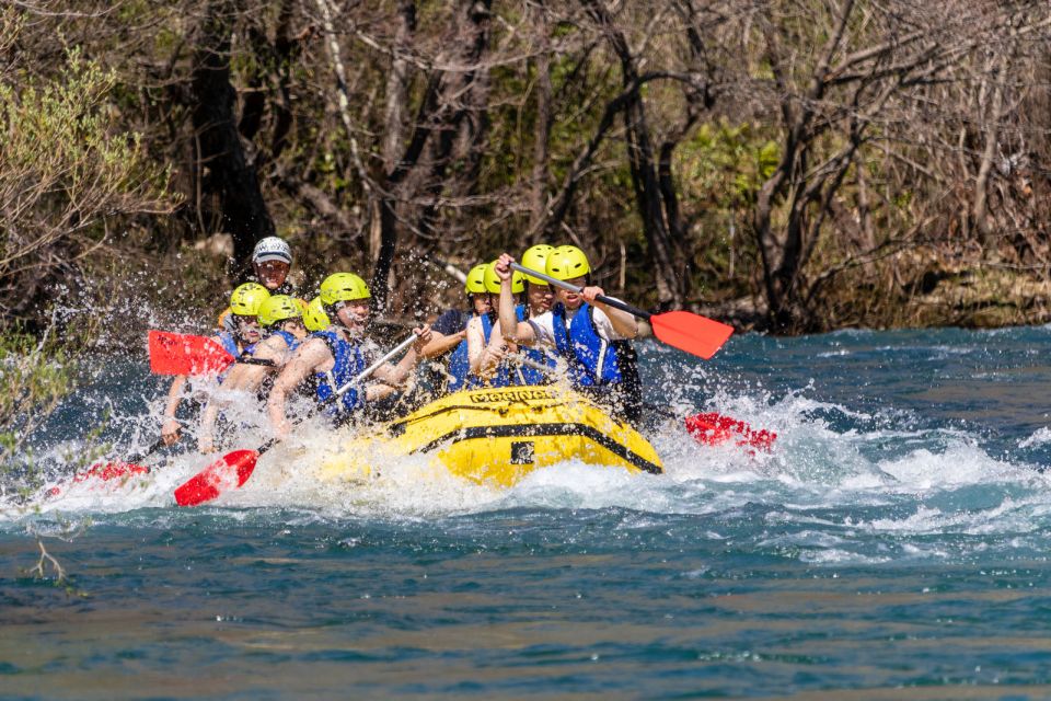 Split: Cetina River Whitewater Raft Trip with Pickup Option - Rock Jumps Up to 5 Meters: The Adrenaline Moment