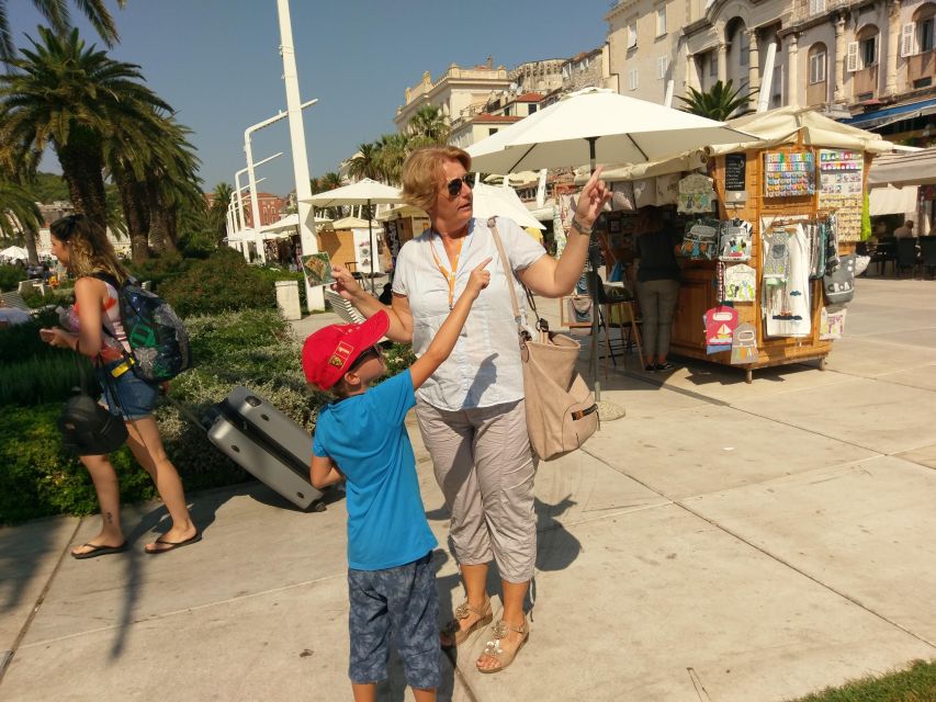 Split: city center private walking tour 2 h - Green Market stop: shopping isn’t the goal, context is