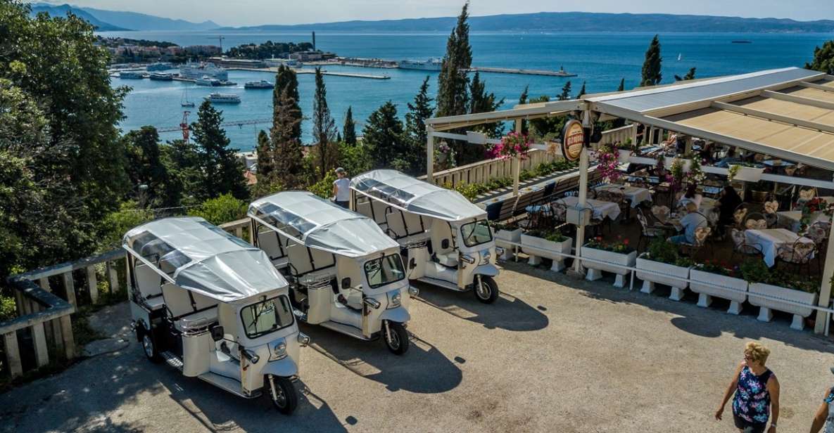 Split: City Highlights Electric Tuk-Tuk Tour - Marjan Hill and Sustipan Park: viewpoints plus quiet time