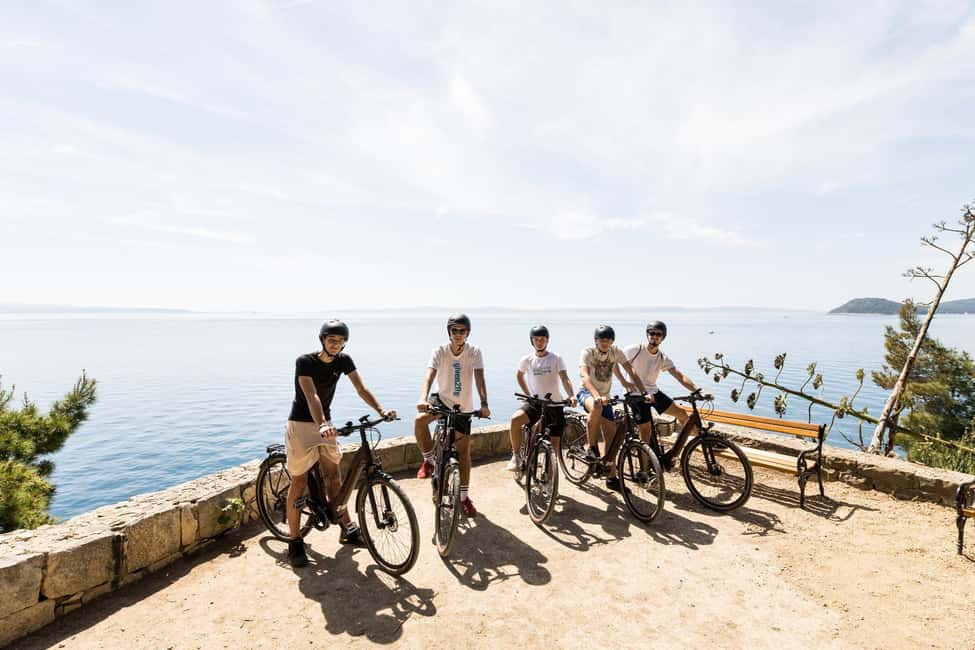 Split City & Marjan Park Electric Bike Tour - Varos streets to Bene Beach: switching gears from old town to sea air