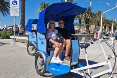 Split City Tour By Electric Rickshaw┃Riva Ride - Entering Diocletian’s Palace and the Roman gates in the “right order”
