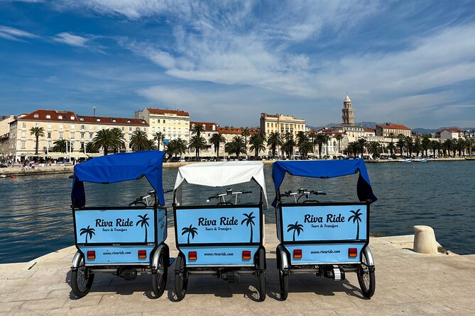 Split City Tour By Electric Rickshaw┃Riva Ride - Marjan viewpoints and the harbor panorama (how the ride often finishes)