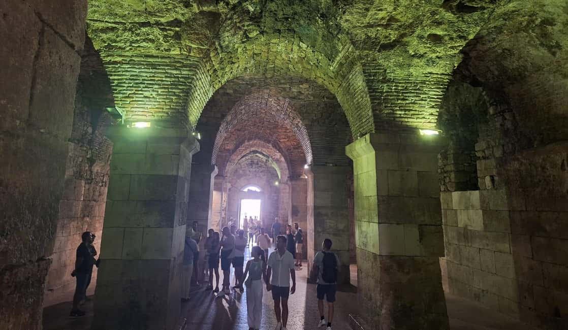 Split: City Walking Tour w/ Game of Thrones Locations - Peristyle and Vestibulum: the Roman set design you can walk through