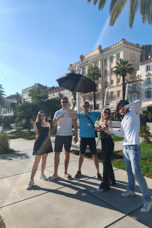 Split: City Walking Tour w/ Game of Thrones Locations - The Iron Throne photo moment (and the small museum detour)
