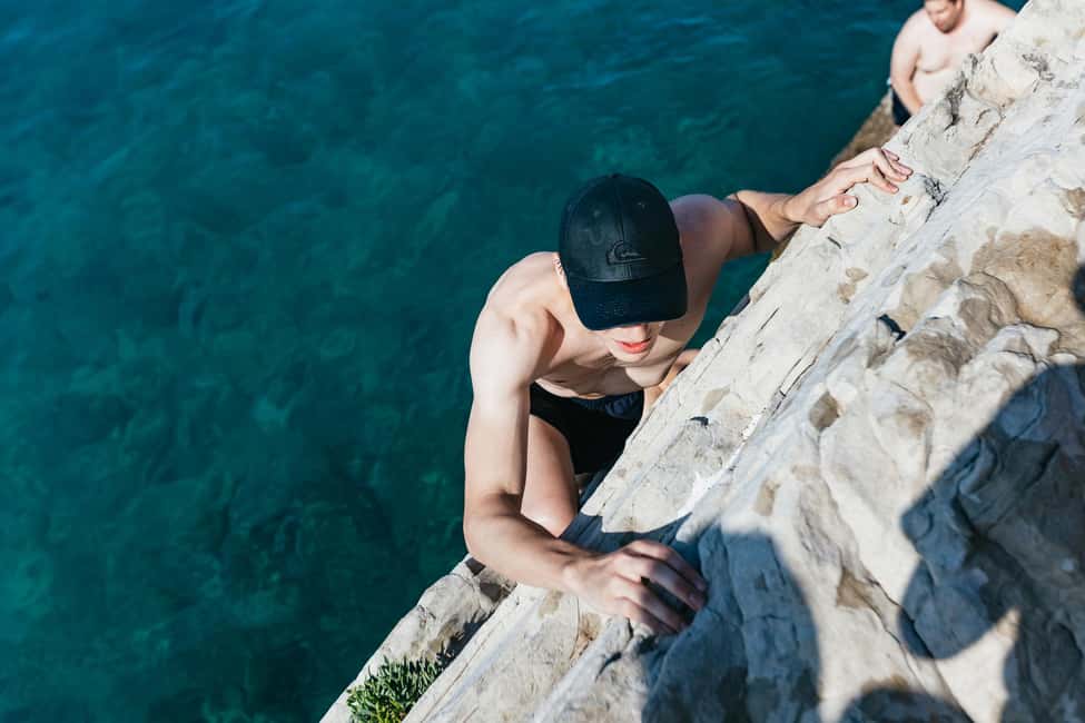 Split: Cliff Jumping & Deep Water Solo Tour - From Warm-Up to Real Routes: How Your Difficulty Level Actually Gets Handled