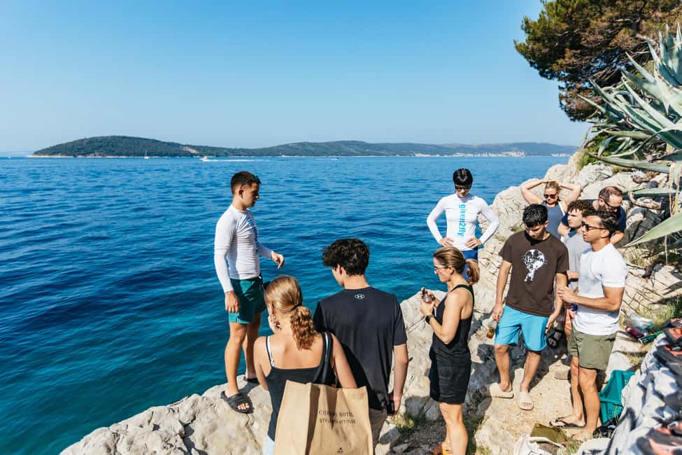 Split: Cliff Jumping & Deep Water Solo Tour - Cliff Jumping and Returning to the Water: What You Should Expect