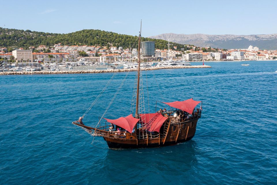 Split: Cruise on Columbo's Pirate Ship "Santa Maria" - Meeting Point, Board Time, and the 90-Minute Flow