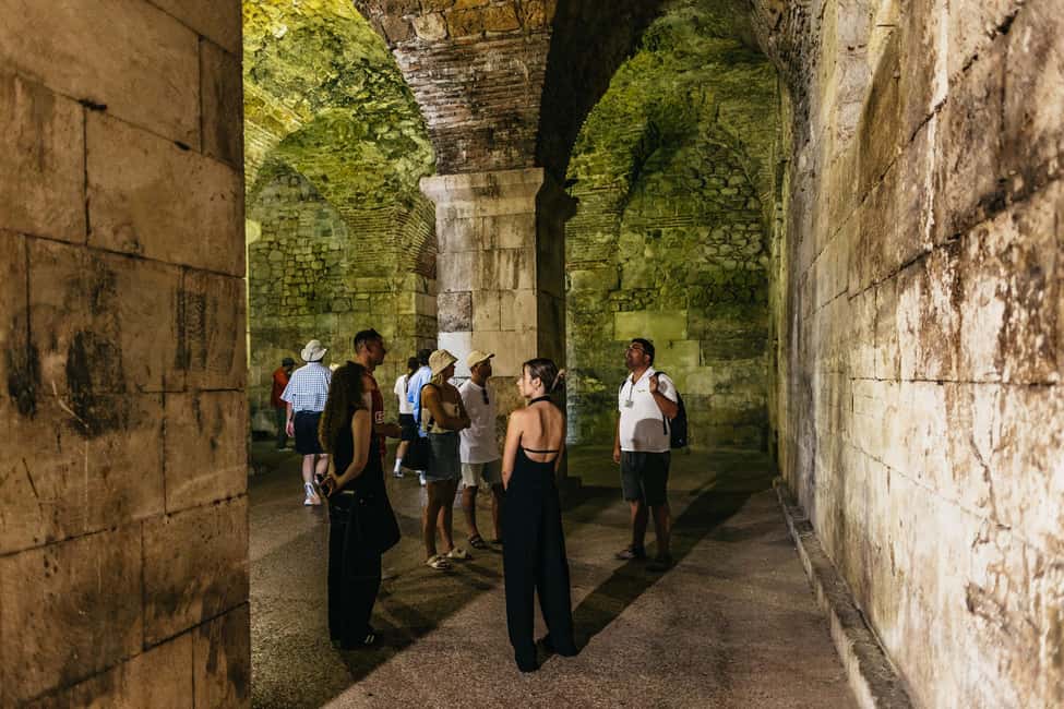 Split: Diocletian Palace & Old Town Guided Walking Tour - From the Riva promenade into Diocletian’s Palace