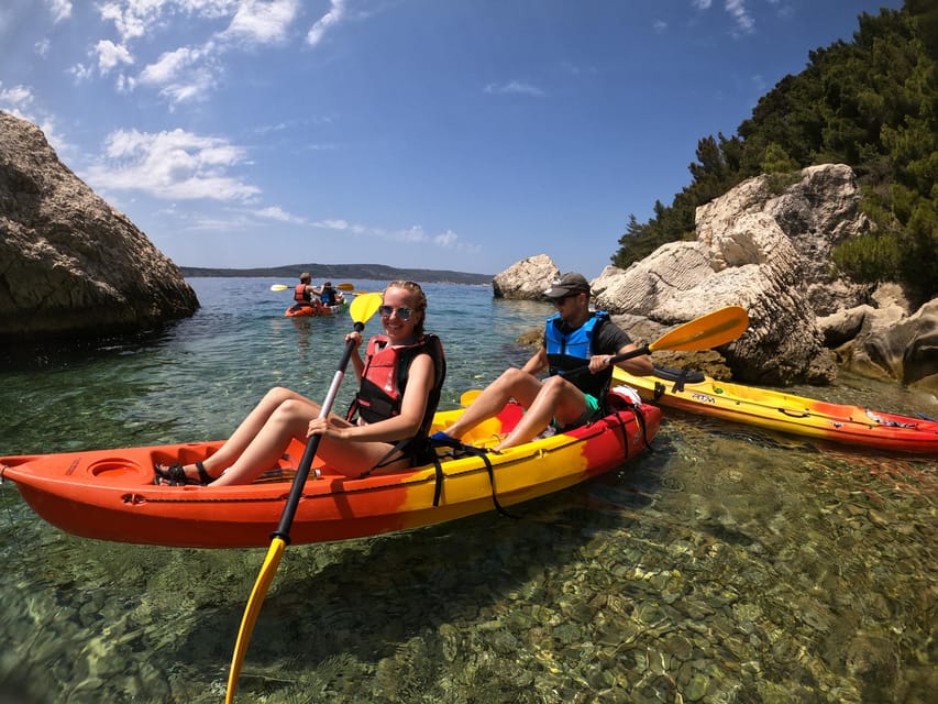 Split: Guided Sea Kayaking Tour with Snorkeling - Kayaking the Split coastline: sights from Bene to the Marjan cliffs