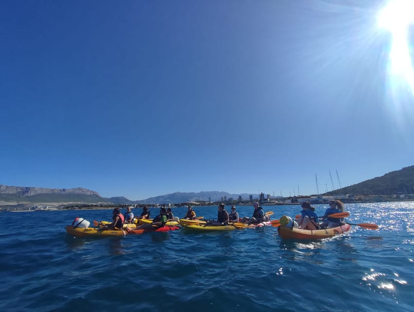 Split: Guided Sea Kayaking Tour with Snorkeling - How long is the day, really? (210 minutes of a solid rhythm)