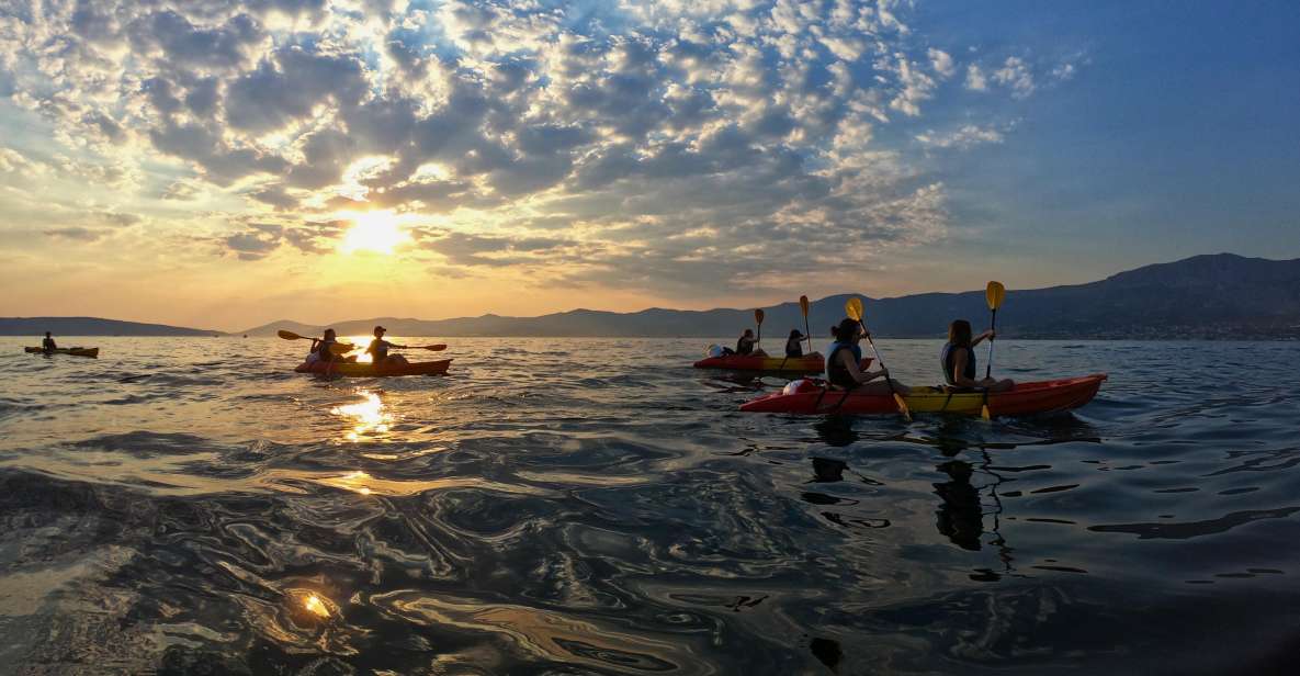 Split: Guided Sunset Sea Kayaking & Snorkeling Tour - Marjan Park Coastline: Views, Kaštela Bay, and Smart Local Talk