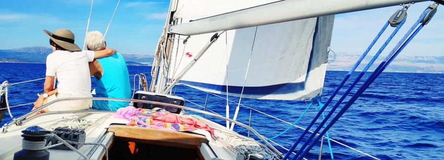 Split: Half Day Sailing Tour with Swim Stop, Snacks and Wine - A 33-foot private sail out of Split’s port