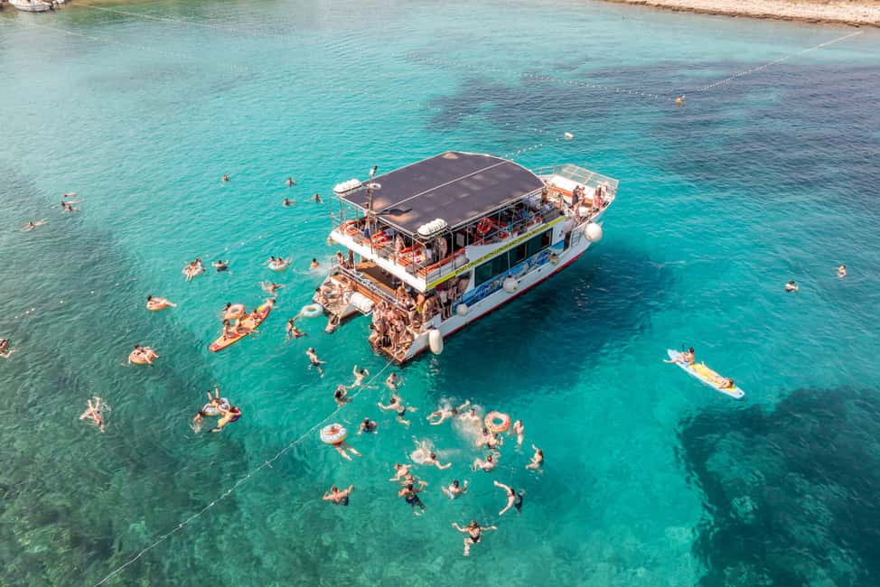 Split: Hvar, Brač, and Pakleni Cruise with Lunch and Drinks - Pakleni Islands: The First Hour of Coves, Swim Stops, and Snorkel Time